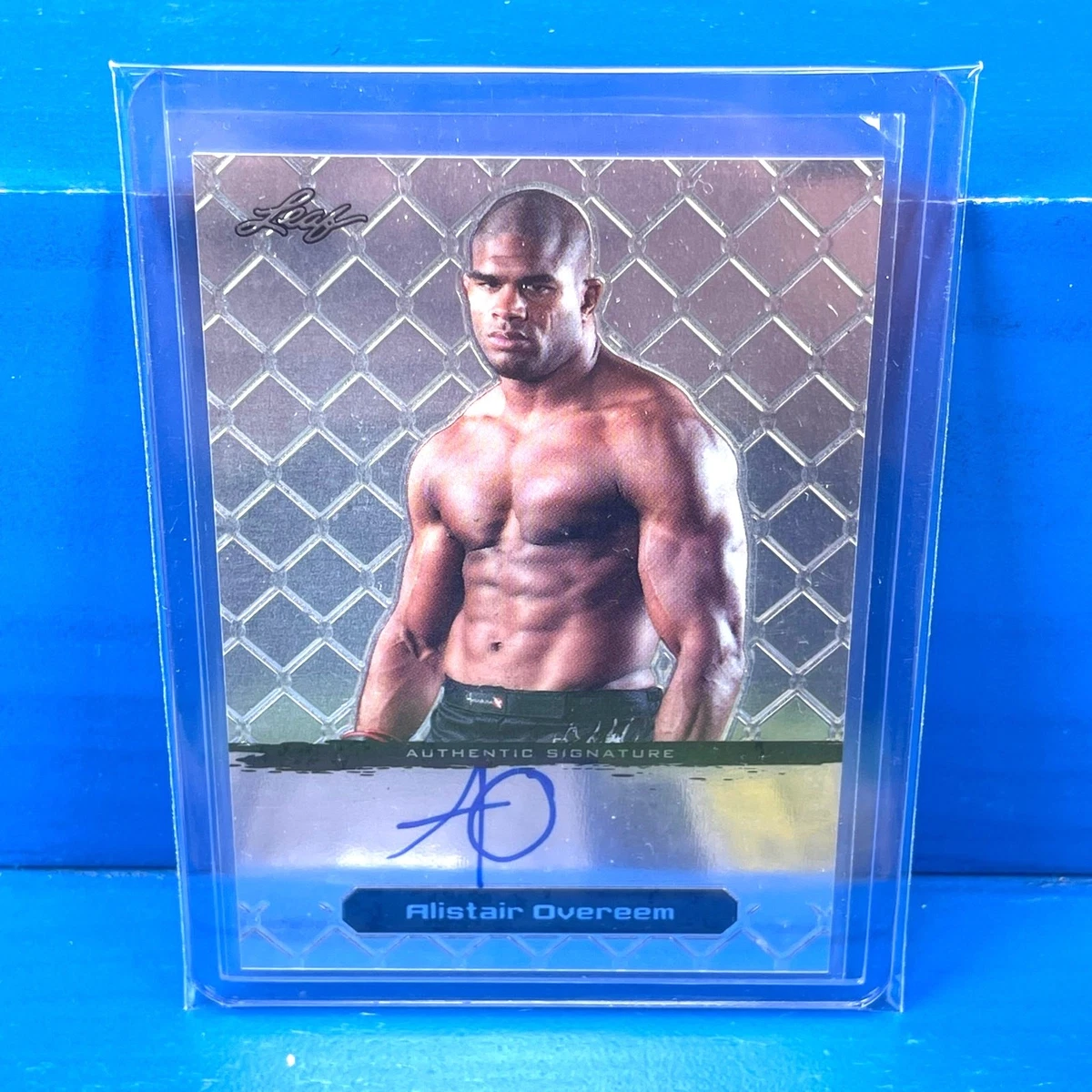 2012 Topps UFC Bloodlines ALISTAIR OVEREEM Auto Serial