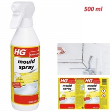 HG Mould Remover Spray Cleaner Removes Brown Black Stains Fungus And Algae 500ml 16.98 per litre
