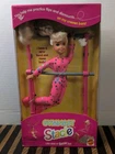 Gymnast Stacie 1995 Vintage Mattel #14609 W/ Gymnastics Bars Bend & Move Body