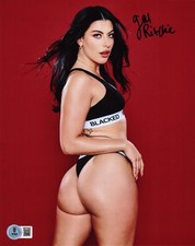 Hot Sexy Gal Richie Signed 8x10 Photo Adult Star Autograph Beckett Hologram
