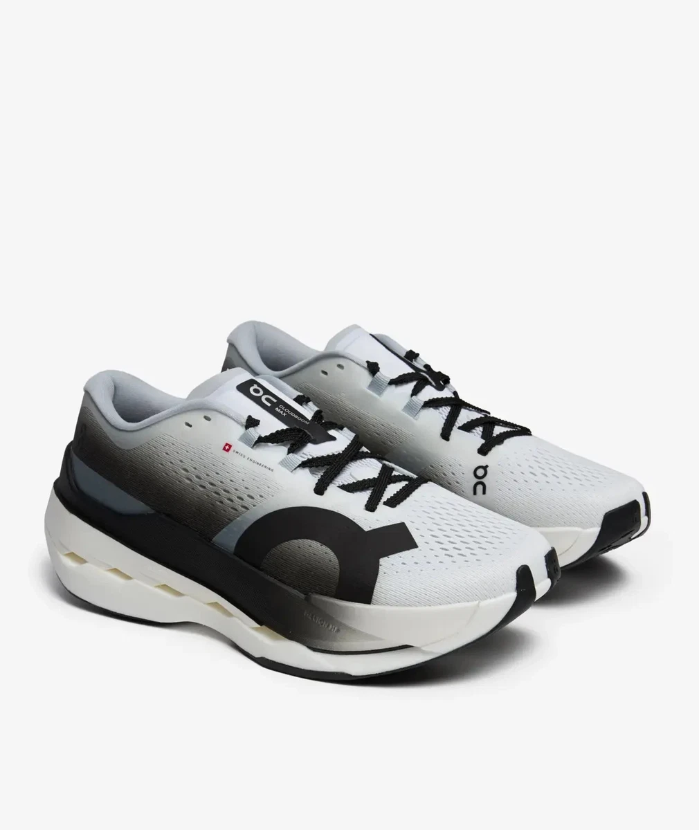 Las mejores ofertas en ON Cloudboom Max White Black | eBay