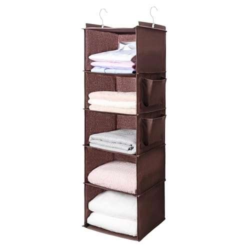 BOOMIBOO Hanging Closet Organize and  Assorted colors , sizes 