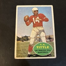 1960 Topps - Y.A. Tittle #113