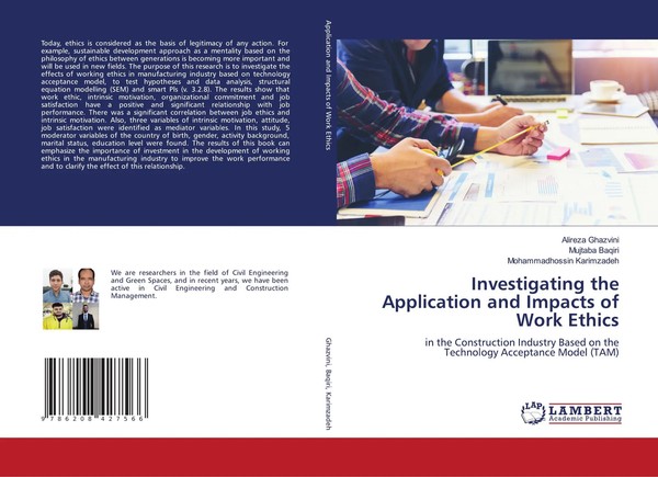 Investigating The Application And Impacts Of Work Ethics Ghazvini (U. A.) Buch-image