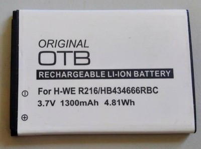 OTB Akku für Huawei E5573s-32 3,7V HB434666RBC (1300mAh)