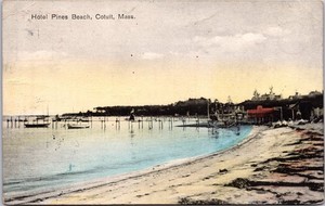 PC6732 MA Massachusetts Cape Cod Cotuit Hotel Pines Barnstable County Postcard