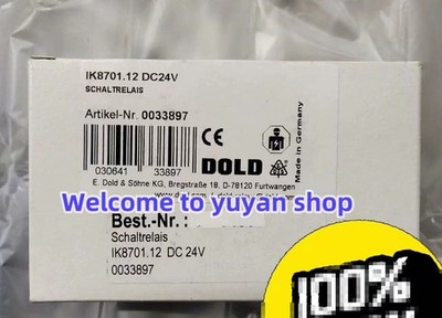 1pc NEW IK8701.12 0033897 DC24V Relay #A6-39