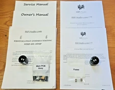 Adcom GFP-555 II restoration recap upgrade kit repair filter capacitor rebuild