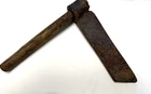 ANTIQUE FROE HAND FORGED SHINGLE SPLITTING TOOL