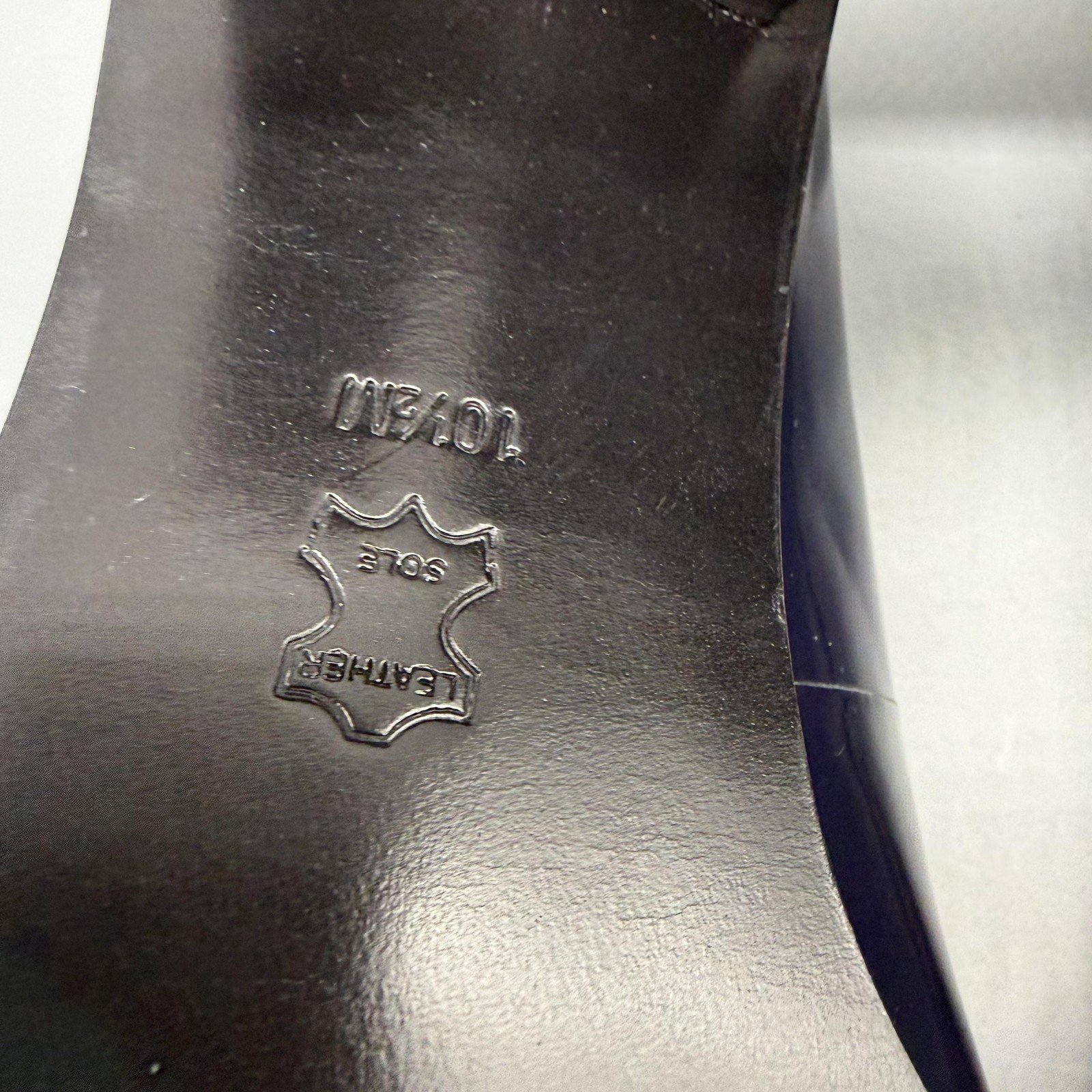 Tory Burch Shoes Womens Size 10.5 Blue Patent Leather Block Heel Pumps Loafers thumbnail 12