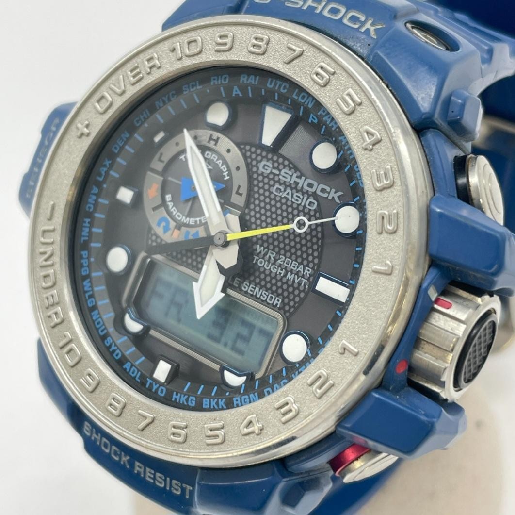 CASIO G-SHOCK GWN-1000 Gulfmaster Blue Watch | eBay