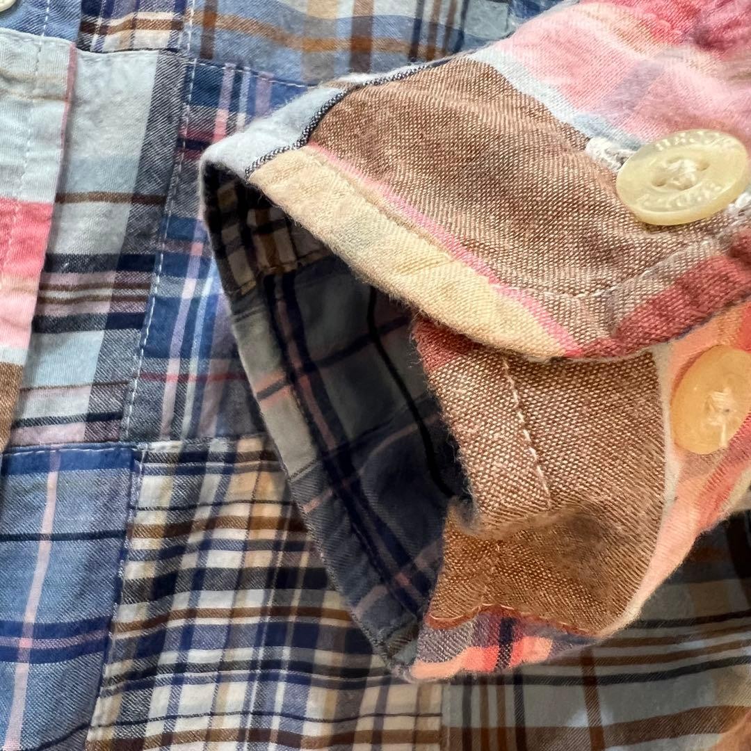 Brooks Brothers Bd Shirt Patchwork - image 4