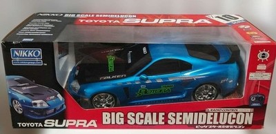 Nikko TOYOTA SUPRA Radio Control Car Big scale Semidelucon 1/10 retro Hobby Toy