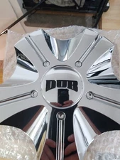 DUB Chrome Center  Wheel Caps- 880-35 S 4907-23