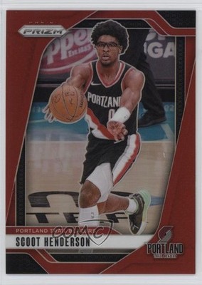 2024-25 Panini Prizm Red Prizm 137/299 Scoot Henderson #94 pe8