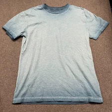 Abercrombie & Fitch Men's T-Shirt Size M Blue Soft A&F Essentials Relaxed Fit
