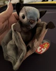 Ty Beanie Babies Batty Bat Plush Beanbag 1998 Vintage Ages 3-5