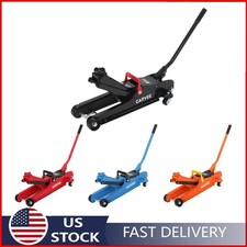 2.5 Ton Low Profile Heavy-duty Steel Racing Floor Jack Automotive Tool Garage 2.5 Ton Low Profile Heavy-duty Steel Racing Floor Jack Automotive Tool Garage