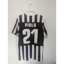 Juventus 2013-14 Home Pirlo Jersey Men XL - 2nd Slide - Authentic Vintage Nike