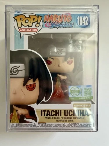 Funko POP! Ultra Itachi Uchiha Fireball Jutsu Naruto #1842 + Protector NEW
