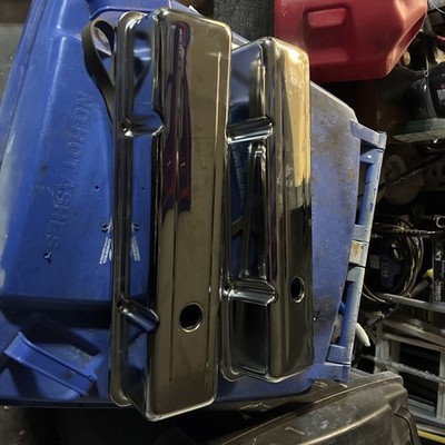 Chevrolet 262-400ci Small Block Chrome Tall Profile Valve Covers