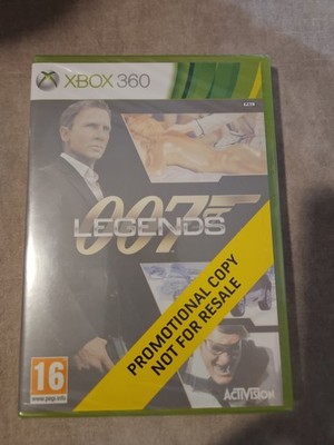 Xbox 360 007 Legends PROMOTIONAL COPY Sealed PAL Not For Resale