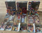 Harry Potter LEGO 4721 4722 4723 Complete with Boxes and Backdrops
