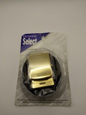 Exchange 22K Gold Plated Belt Buckle Model 3-726ES New Fashion Accessory Style