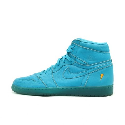 Nike Herren Air Jordan 1 Retro High Gatorade Blau Lagoon Edition Sneaker EU 46