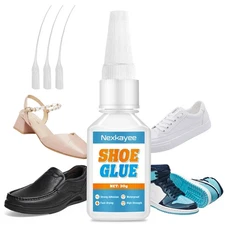 Shoe Glue, Fast-Drying Shoes Repair Adhesive, Clear Superglue for Repairing S...