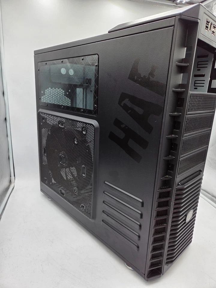 Full tower Cooler Master HAF 932 PC Case 3x 230mm fans, 6x 5.25" Bay, 5x HDD Bay - Image 3 of 4