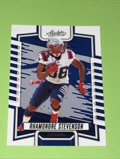 2023 Panini Absolute #39 Rhamondre Stevenson New England Patriots