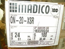 Madico Tint  24" W x 100' L NIB   20 PERCENT ON-20-XSR WINDOW