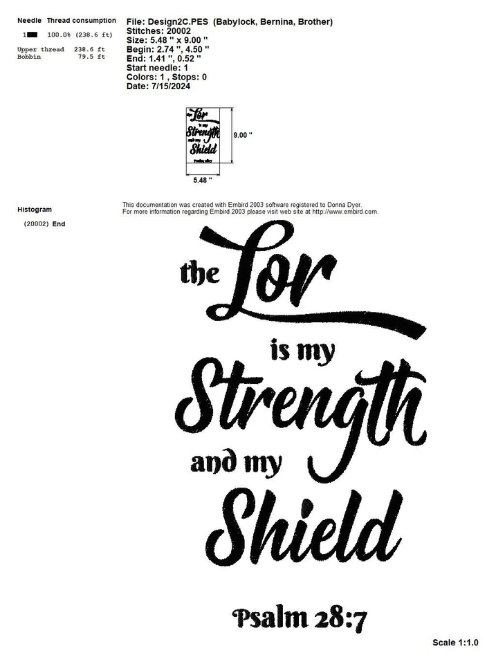 VERSÍCULOS BÍBLICOS ESCRITURAS MÁQUINA BORDAR DISEÑOS PES JEF HUS EXP DST en USB Foto 4 de 4