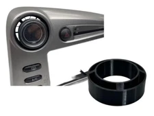 03 07 Toyota Matrix Center Dash Air Vent Radio Trim 52mm Single Gauge Pod Mount