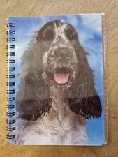 Blue Roan Cocker Spaniel notebook English Cocker Spaniels Notebooks Cockers A6
