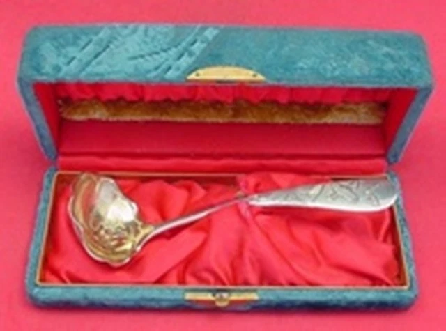 Knickerbocker Etched by Gorham Sterling Silver Sauce Ladle GW in Fitted Box
Opens in a new window or