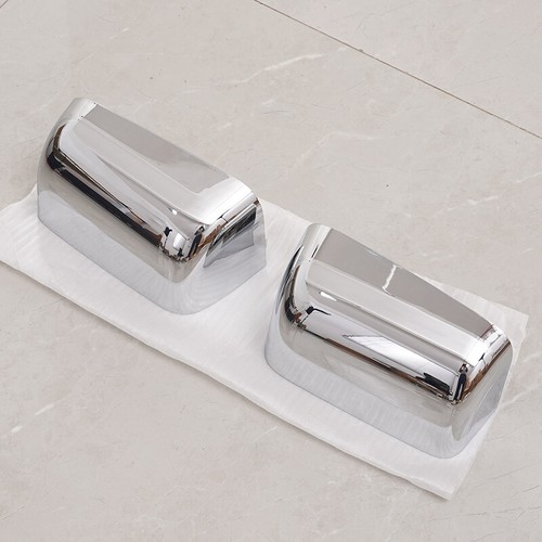 Top Half Chrome Mirror Covers Towing Cap For Ford F250 F350 F450 F550 2008~2016 - Picture 6 of 10