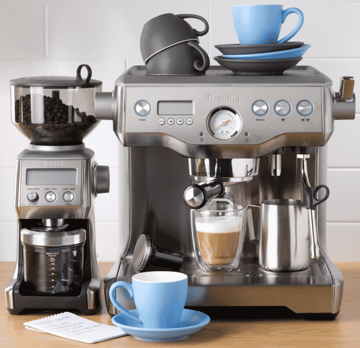 Breville The Dynamic Duo Coffee Machine Espresso Maker BEP920BSS eBay
