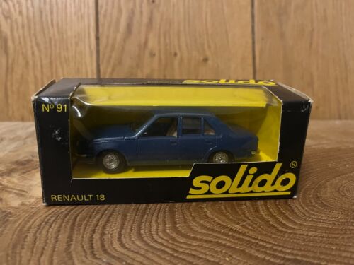 Solido No 91 Renault 18 boxed (NT01) - Afbeelding 1 van 6