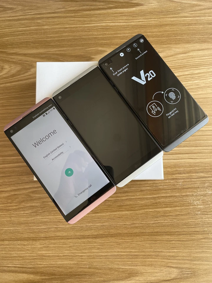 LG V20 H990DS Dual SIM Unlocked 64GB + 4GB Fingerprint 4G Smartphone- New Sealed - Image 4 of 4