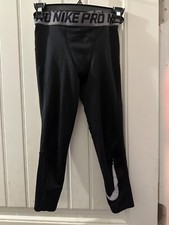 Nike Pro Warm Big Kids' Boys' Graphic Tights Sz SMALL