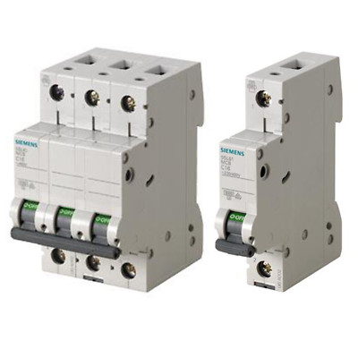 Leitungsschutzschalter 1-P 3-P B/C Schutzschalter 230/400V SIEMENS LS Schalter