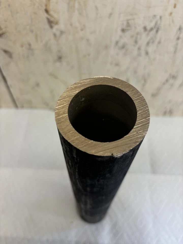 Tubo bronce 932 2.3125” x .3125” x 12” cojinete bronce tubo redondo Foto 3 de 4