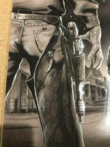 Original Movie Production Concept Art Charles Band "OBLIVION" Cowboys & Aliens - 第 4/12 張圖片