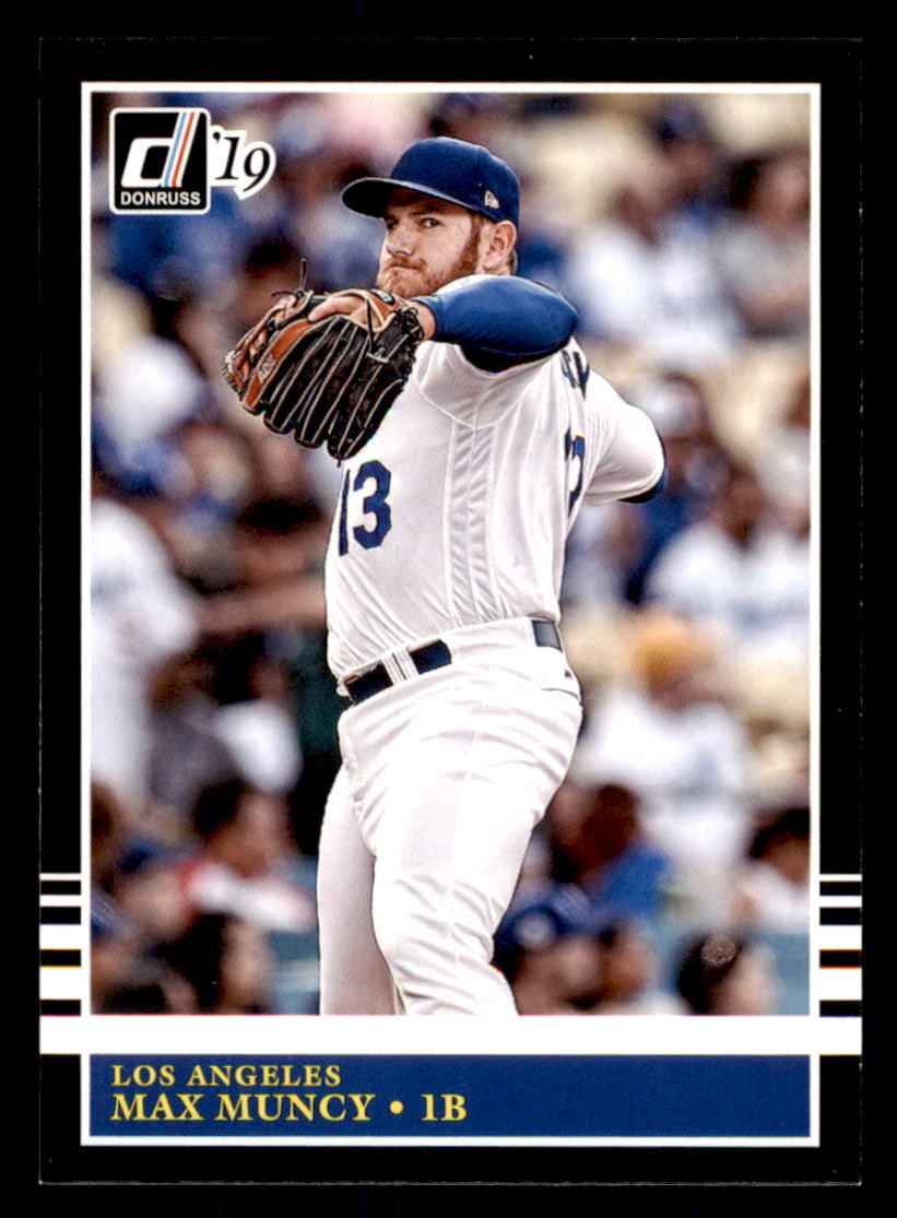2019 Donruss #211b Max Muncy Los Angeles Dodgers