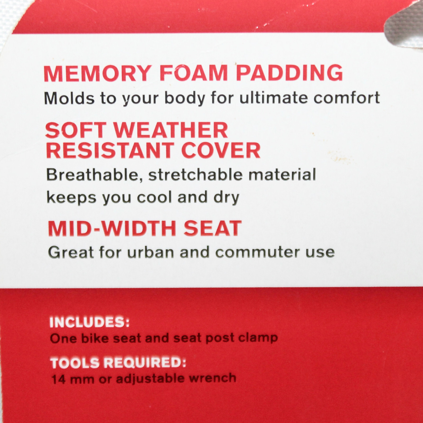 schwinn pathway commuter bike seat