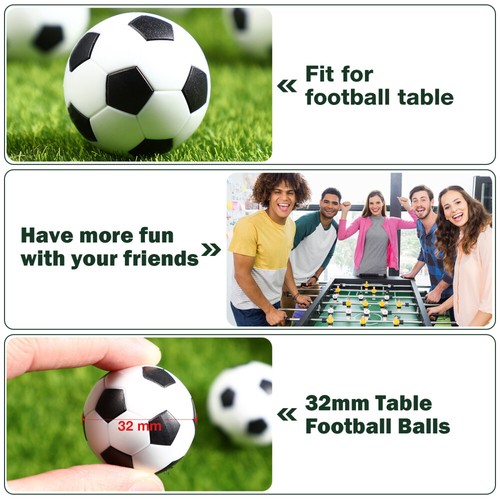 6 Pcs Mini Dolls Football Tiny Footballs for Craft Small Soccer Child - Picture 5 of 11