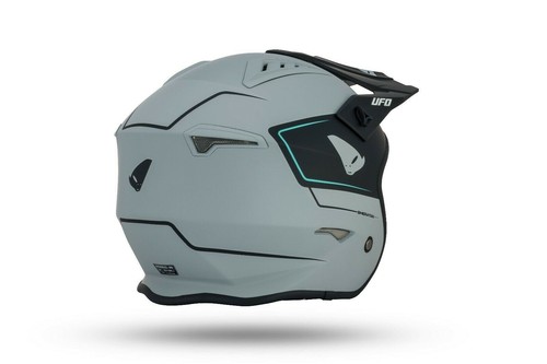 HELMET UFO MOTO URBAN TRIAL CROSS UFO JET SCOOTER SHERATAN CON VISIERA  SCOMPARSA | eBay