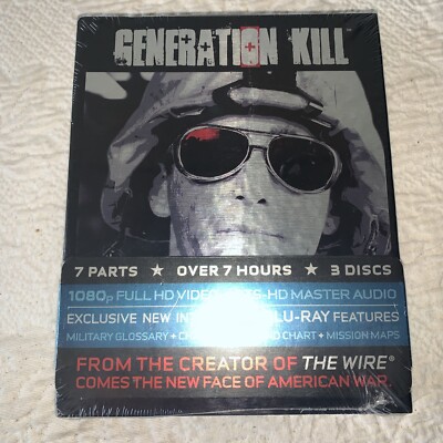 Generation Kill (Blu-ray)New Sealed 3 Disc